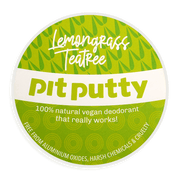Lemongrass Tea Tree Pit Putty Tin - Front
