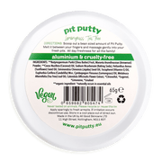 Lemongrass Tea Tree Pit Putty Tin - Back