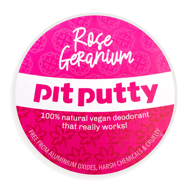 Rose Geranium Pit Putty Tin - Front