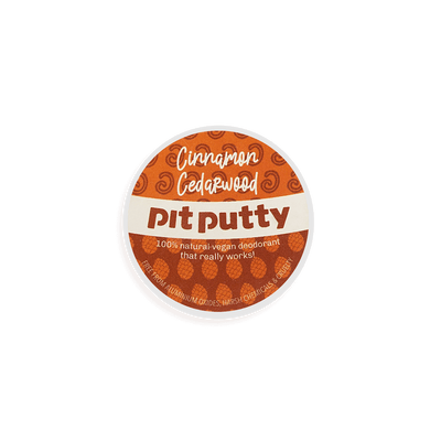 Cinnamon Cedarwood Pit Putty Mini Tin - Front