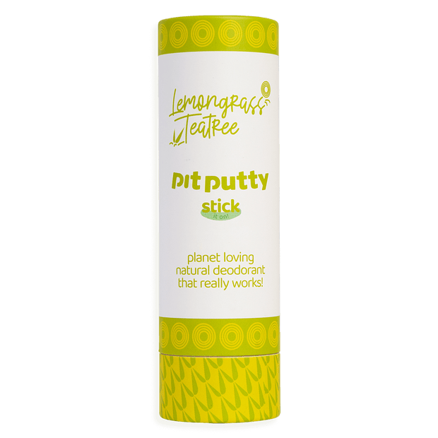 Lemongrass Tea Tree Pit Putty Stick - Front